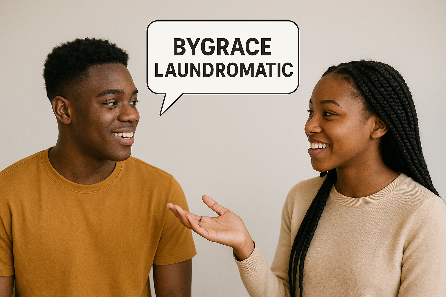 BYGRACE LAUNDROMATIC Front